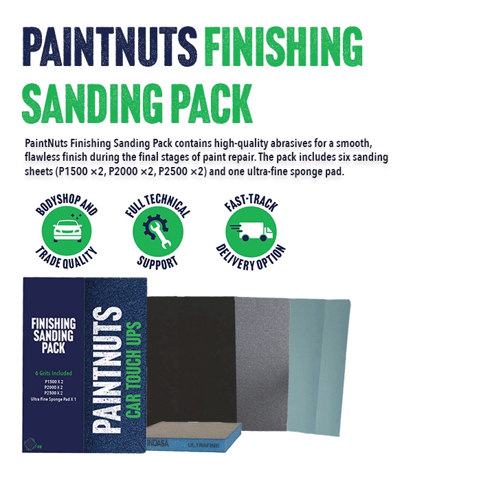 PaintNuts Finishing Sanding Pack
